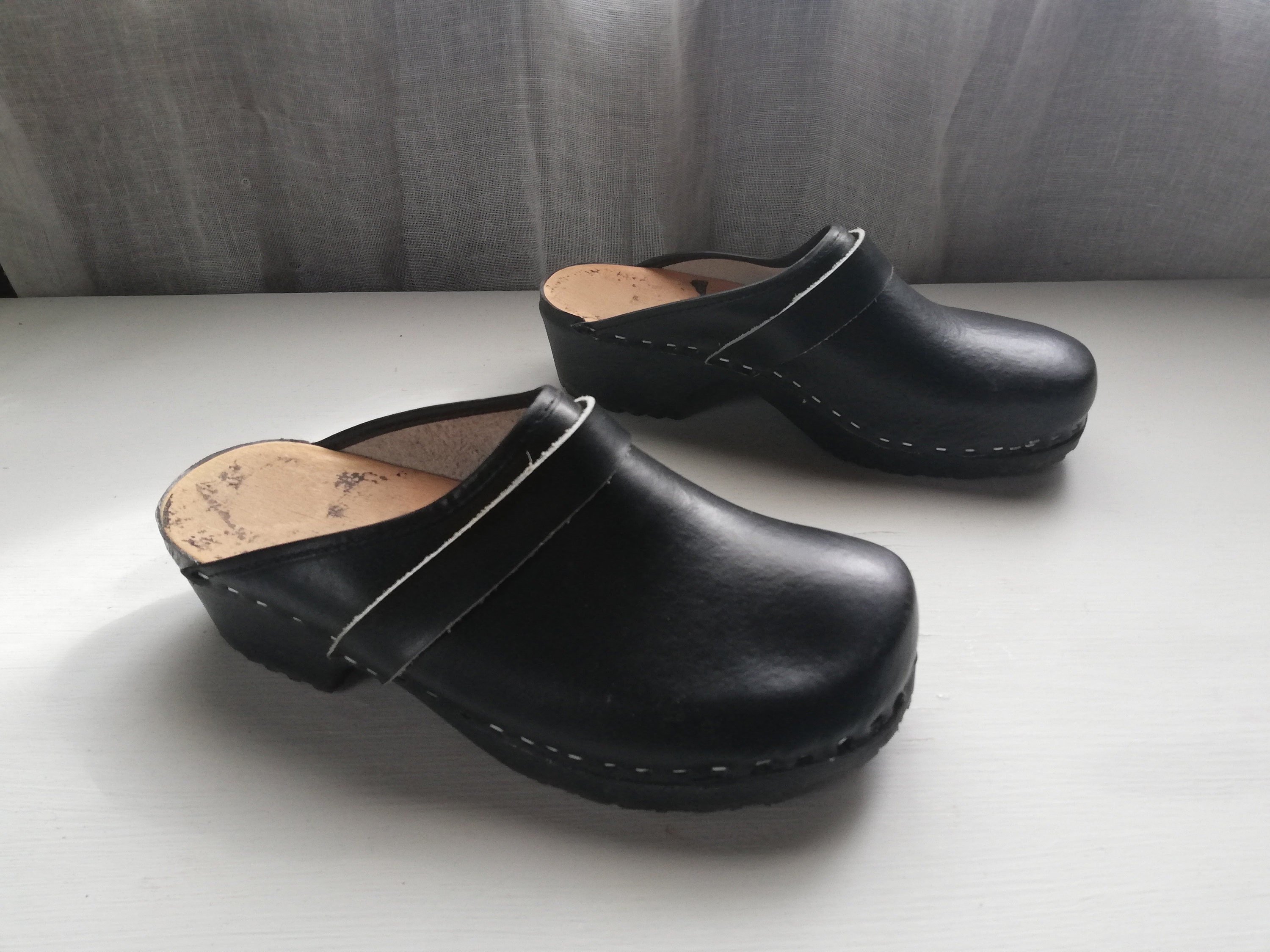 Wooden Clogs Size 9
