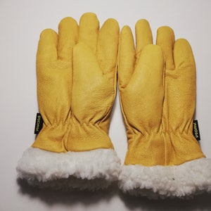 Leather Gloves - Winter Gloves - Work gloves