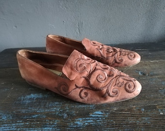Brown Women's leather shoes / Paul Green Munchen / Size - EUR 40, US 9, UK 7.