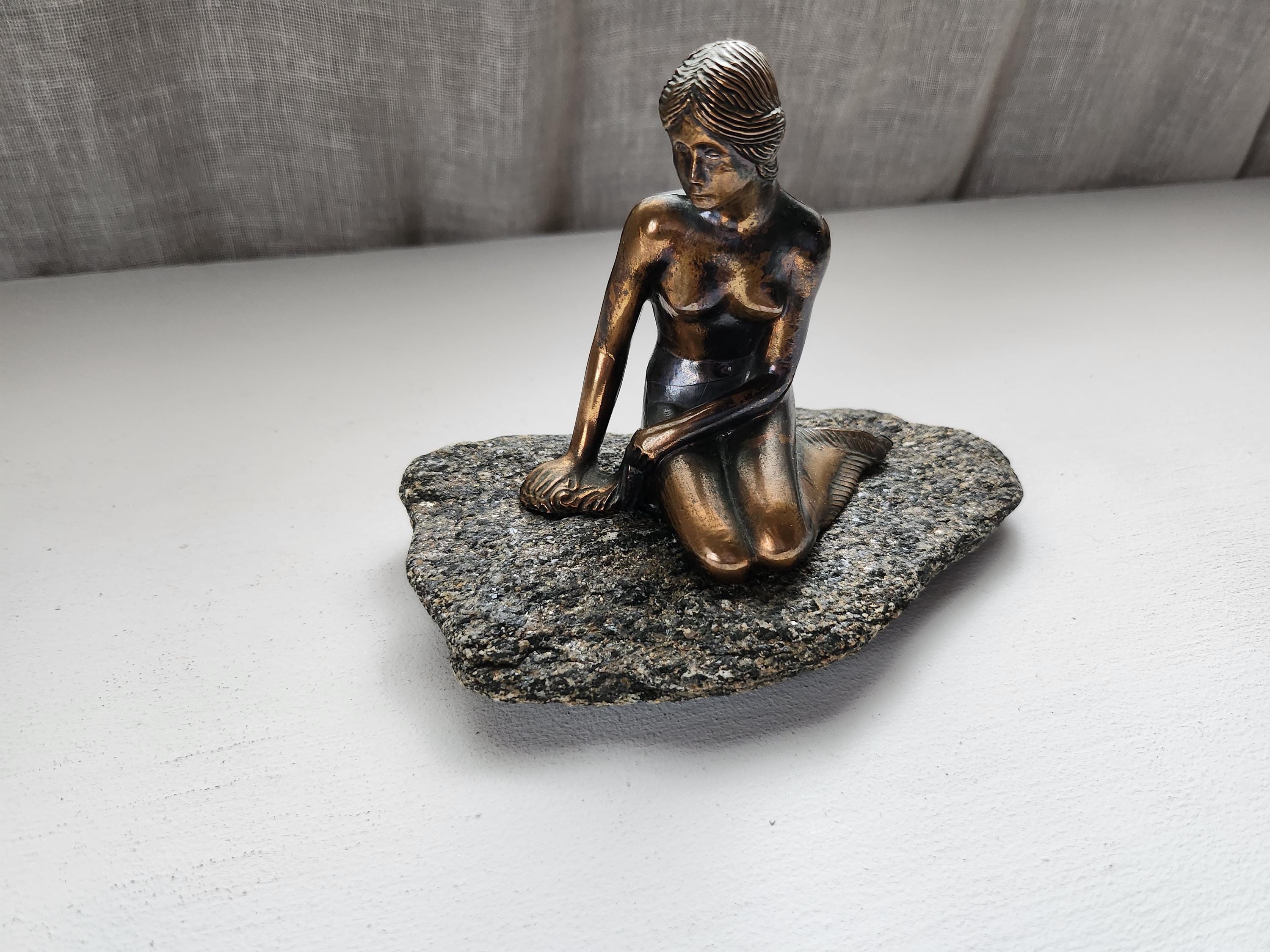 Little mermaid figurine copenhagen - Etsy 日本