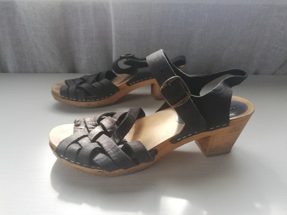 Moheda Clogs / Sandals Size Eur 38, US 7.5, UK 5.… - image 8