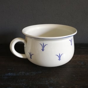 Antique Ironstone Chamber Pot