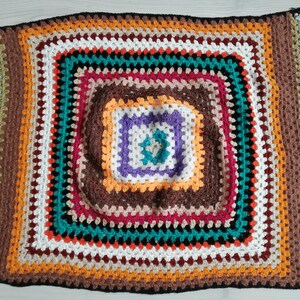 Vintage Crochet Coperta - Piazza della Nonna - Coperta Afghana