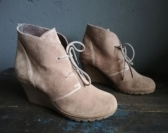 HOT ICE Leather Botas de mujer - talla 38 eur, 7.5 us, 5.5 uk.