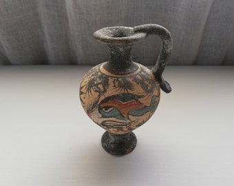 Vaso in ceramica di Cipro vintage