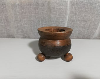 Wooden Candle Holder