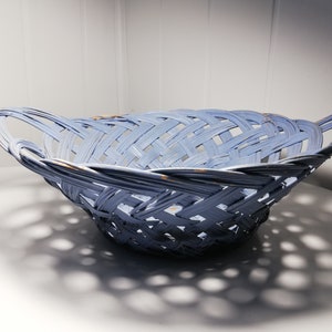 Swedish - blue Woven Basket