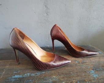 Massimo dutti shop snakeskin shoes