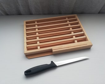 Bread cutting Board Natural Wood-Swedish Vintage Food board Kitchen cutting Board