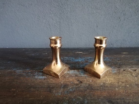 キャンドルホルダー　ヴィンテージ　真鍮 真鍮キャンドルホルダー ヴィンテージ - Etsy 日本