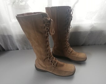 BON'A PARTE Botas altas ante de mujer - Talla 39 eur, 8 us, 6 uk.