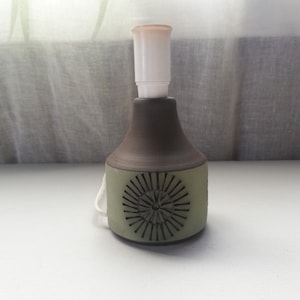 Alingsas Keramik Mid Century Tischlampenfüße