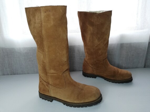 Mongo Genium Lederen Warme Winter Dames Laarzen. Nederland - Etsy België