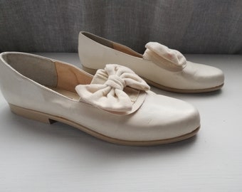 Vintage Women's Leather shoes  Size - EUR 40, US 9, UK 7.