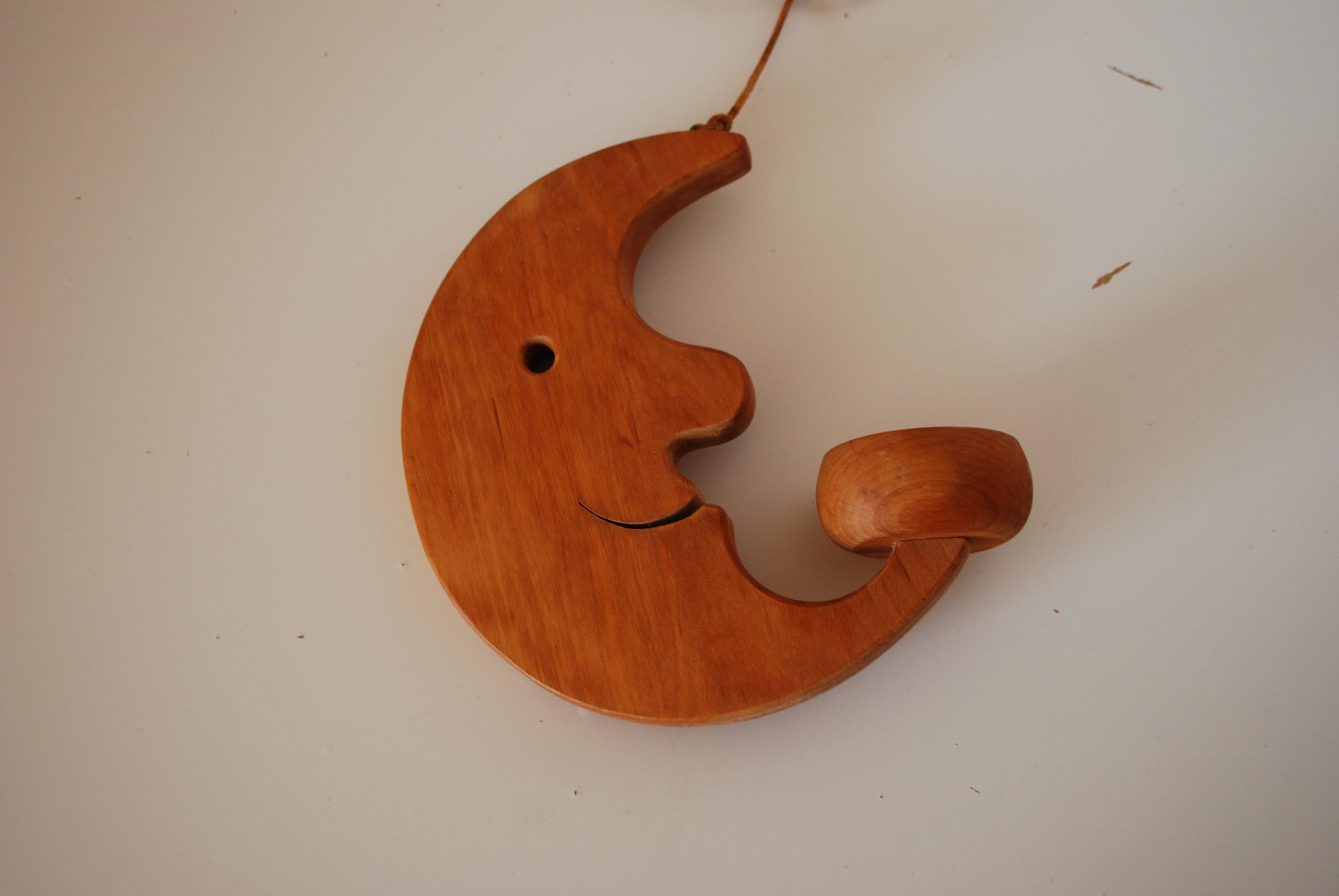 Wooden Moon wall decor Candleholder Etsy