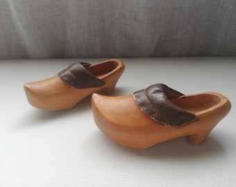 スウェーデン製の革製小型木靴 - Etsy 日本