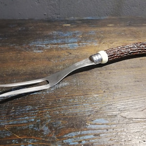 Fork with deer horn