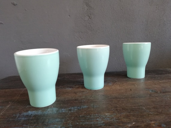 ターコイズブルーマグカップ3個セット - Etsy 日本