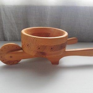 木製台座ボウル 木製 ヴィンテージ品