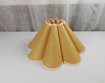 Abat-jour en papier de riz, article vintage