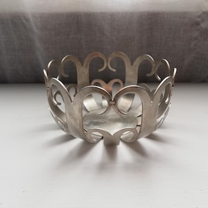 Pewter Fruit Bowl Nordic Modern Vintage item