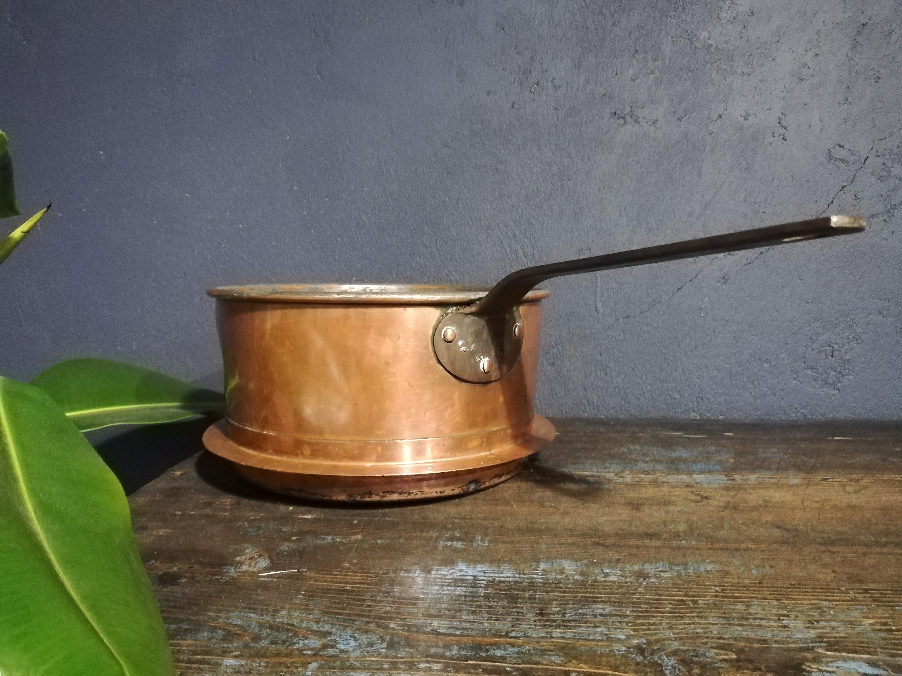 アンティークの大きくて重い銅鍋 - Etsy 日本
