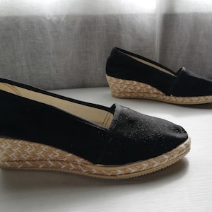 Vanesa Made in Spain Black Women&#39;s Shoes - Size 37 eu, 6.5 us, 4.5 uk.