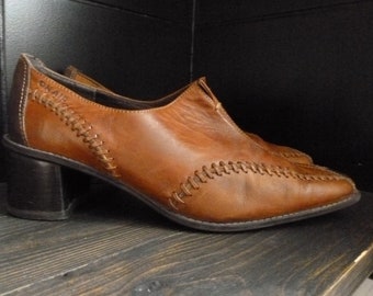 Caprice Chaussures en cuir pour femmes. Taille UK 4, Eur 36, US 6.