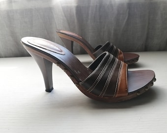 Brown Women's Shoes. Size - EUR 38, US 7.5, UK 5.5