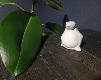 White Ceramic Figurine