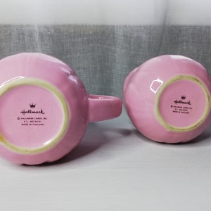 A Pair Pink Mugs - Hallmark mug image 6