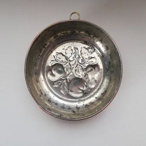 Vintage Copper Baking Pan, Copper Form. Decorative Wall Hanging. zdjęcie 6