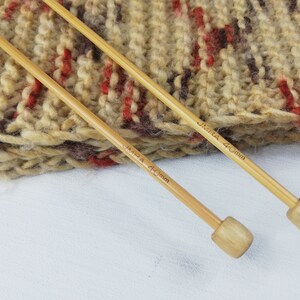 Wooden knitting needles JMHA 4.0 mm
