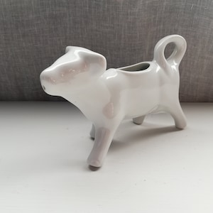 Weißes Milchkännchen - Mid Century