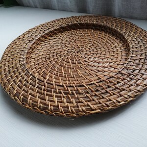 Wall Basket, Plate Handmade