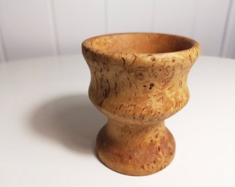 Wooden cup.