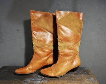 Ten Points leather  boots - Size 39 Eur, 8 US, 6 UK