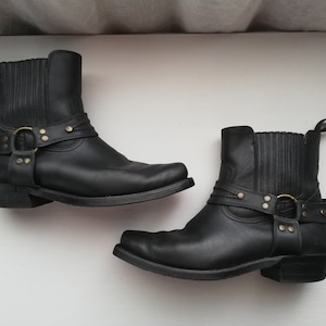 BOULET Cowboy - Western Boots - Made in Canada - Size 42 eur, 9.5 US, 8.5 UK