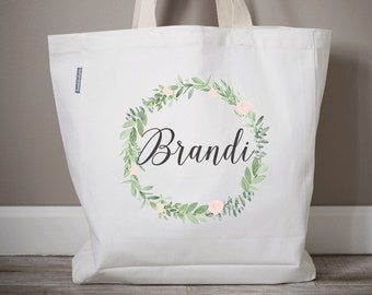 Bridesmaid Tote Bags | Tote Bags | Personalized Tote Bags | Personalized Bridesmaid Bags | Bridesmaid Gift Bags | Custom Tote Bag