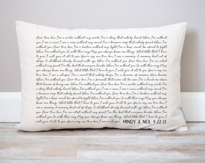 Song Lyric Art Gifts