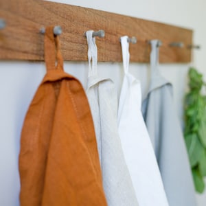 Kitchen Linen Tea Towel Washed Natural 100% Linen | Kitchen Towel Hand Towel | Dish Towel Natural Linen Dishcloths Towel Kitchen Home Decor