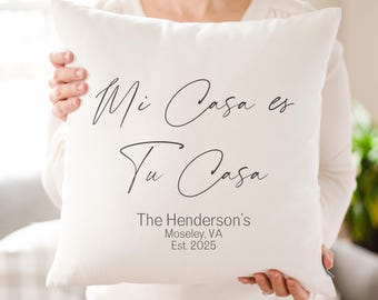 Mi Casa es Tu Casa | Presente personalizado para inauguração de casa | Minha casa é a sua casa | Primeiro presente para casal