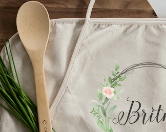 Personalized Apron | Kitchen Apron | Personalized Bridesmaid Gift | Custom Apron Gift | Bridesmaid | Bridesmaid Gifts | Bridal Party Gift