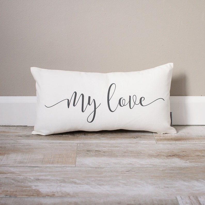 My Love Pillow Wife Gift Gifts For Her Valentine's Day Gift Valentine's Day Gift For Wife Gift for Girlfriend image 1