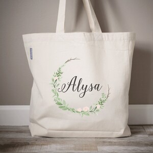 Bridesmaid Tote Bags | Bachelorette Party Tote Bags | Tote Bags | Bridal Party Gift Bags | Personalized Tote Bags | Monogram Tote Bag
