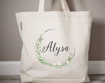 Bridesmaid Tote Bags | Bachelorette Party Tote Bags | Tote Bags | Bridal Party Gift Bags | Personalized Tote Bags | Monogram Tote Bag