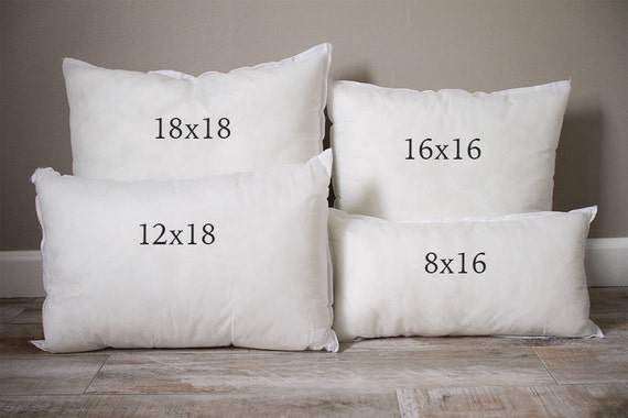 pillow inserts 16x16