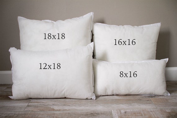 8x16 Pillow Insert Etsy