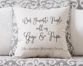 Our Favorite People Call Us | Grandparent's Day Gift