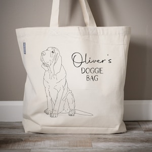 Personalized Dog Breed Tote Bag | Custom Doggie Bag | Dog Mom Tote Bag | Custom Pet Tote | Custom Dog Bag for Travel | Dog Lovers Gift